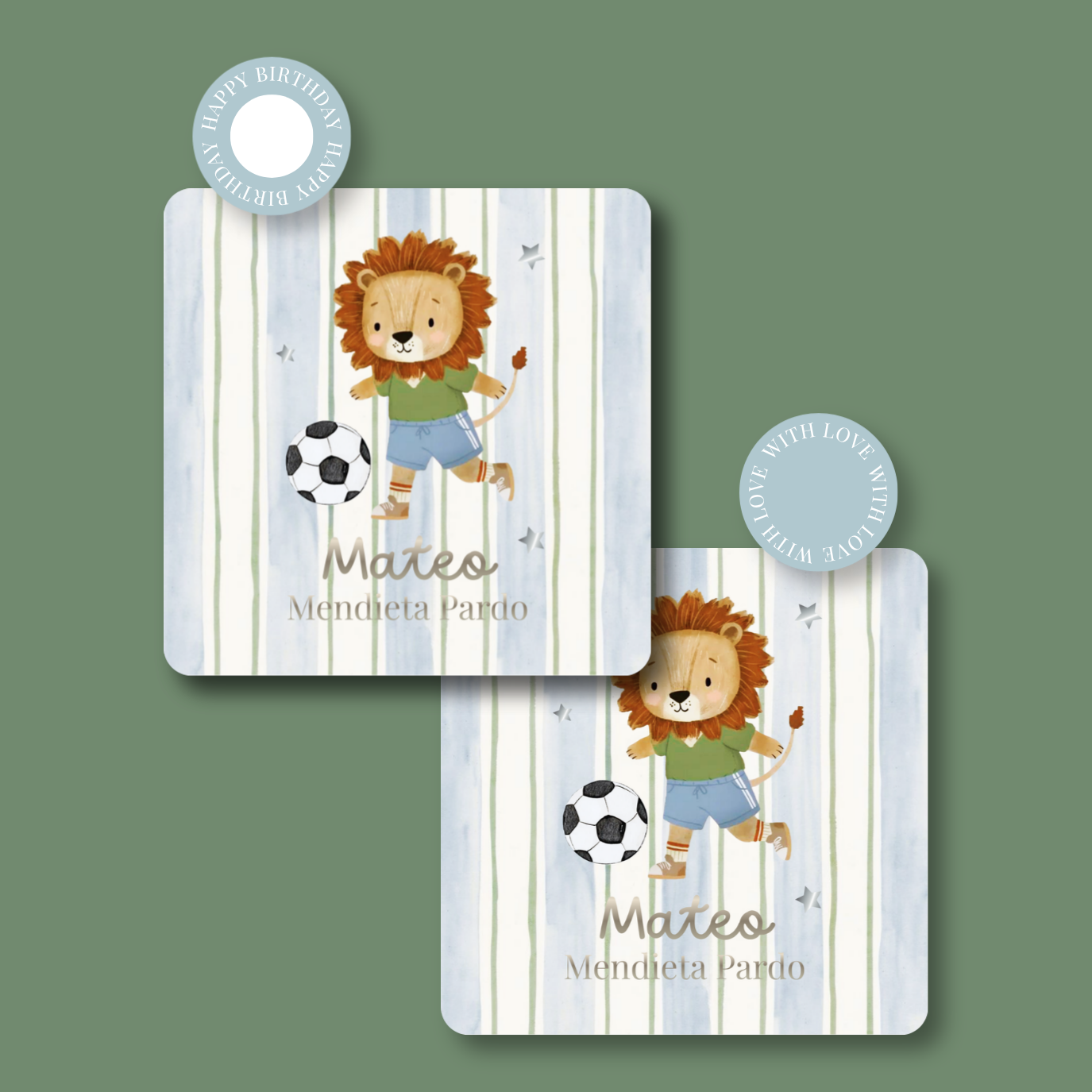 Tarjeta León Futbolista