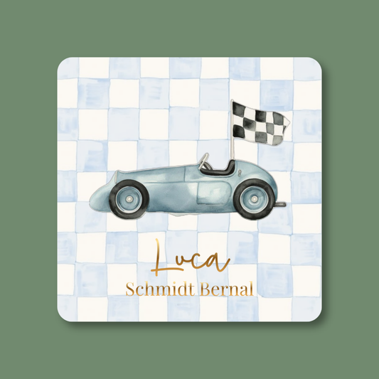 Tarjeta Auto Vintage