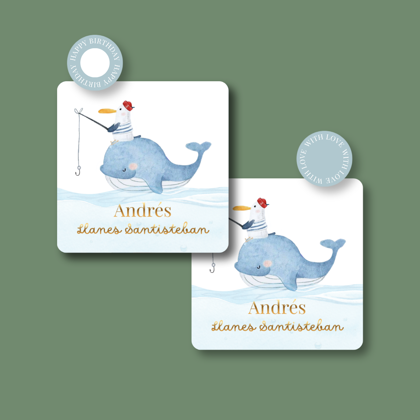 Tarjeta Ballena
