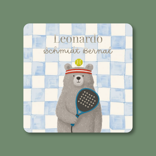 Tarjeta Oso Padel