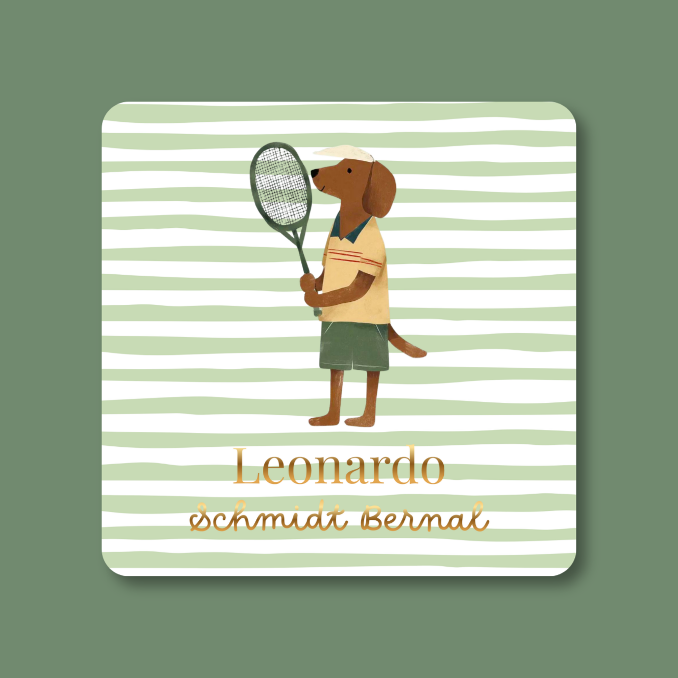 Tarjeta Perrito Vintage