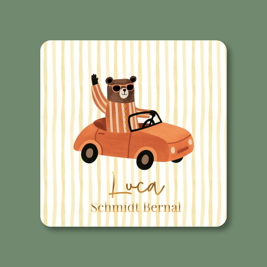 Tarjeta Oso Cool
