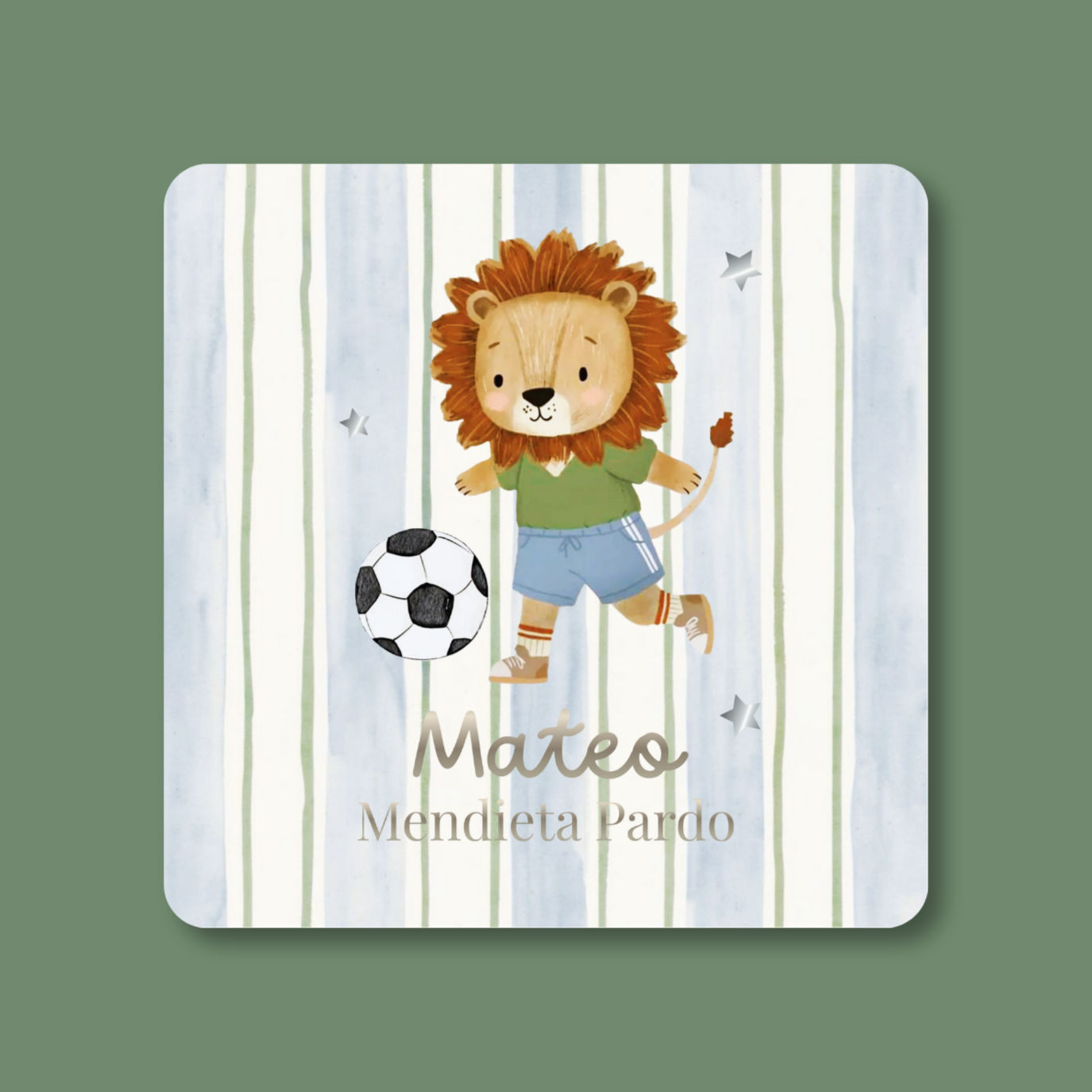Tarjeta León Futbolista